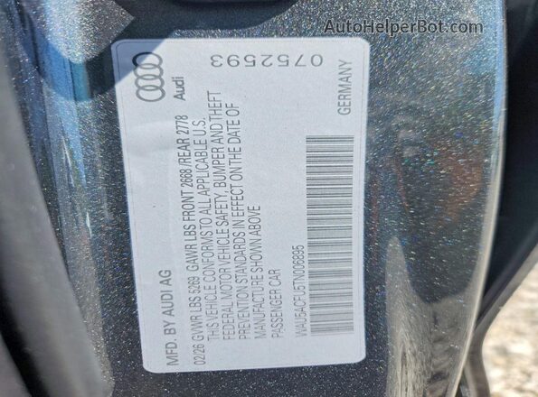 WAU5ACFU5TN006895 2026 AUDI A5 Угольный Вид подкапотного пространства