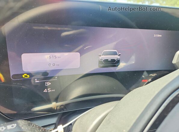 WAU5ACFU5TN006895 2026 AUDI A5 Угольный Вид щитка приборов