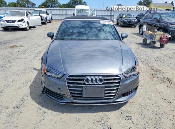 WAU67LFF2G1026538 2016 AUDI A3 Gray Front view