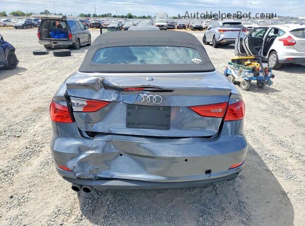 WAU67LFF2G1026538 2016 AUDI A3 Gray Rear view