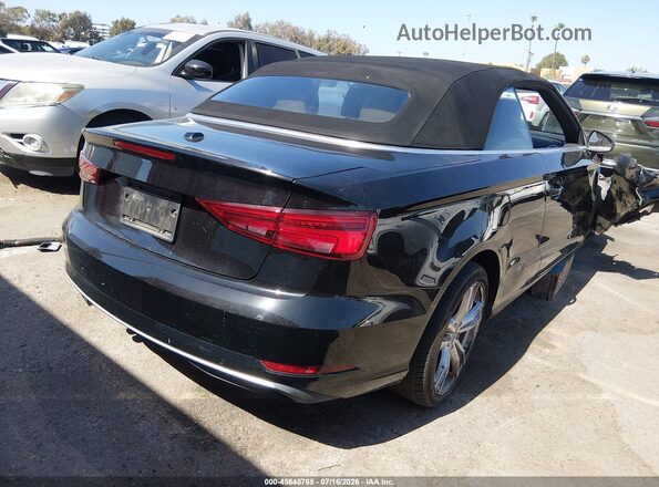 WAU6ULFF8J1000249 2018 AUDI A3 Black უკანა მარჯვენა