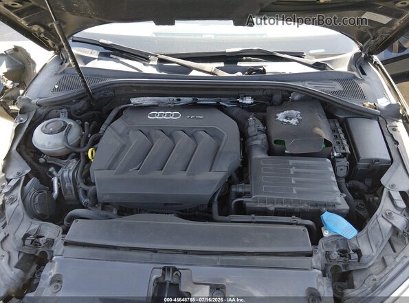 WAU6ULFF8J1000249 2018 AUDI A3 Black უკანა ხედი