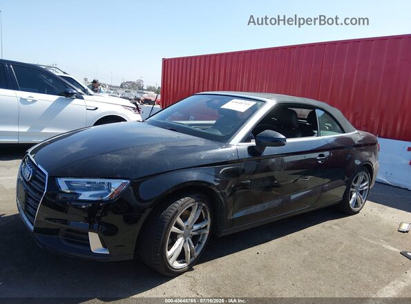 WAU6ULFF8J1000249 2018 AUDI A3 Black სალონის 360-გრადუსიანი ხედი