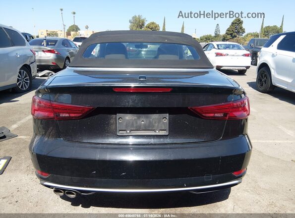 WAU6ULFF8J1000249 2018 AUDI A3 Black 