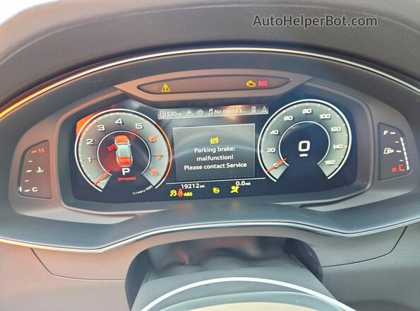 WAU72BF20RN016810 2024 AUDI A6 Black Vista del cuadro de instrumentos