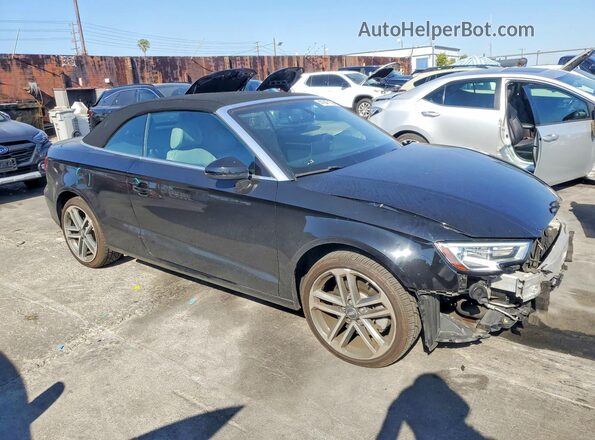 WAU78LFF6H1056760 2017 AUDI A3 Black Առջևի աջ