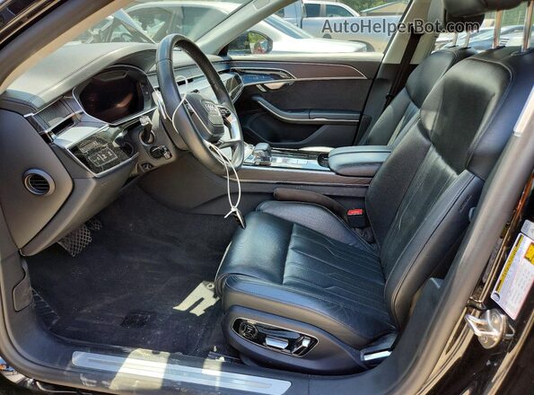WAU8DAF83KN002239 2019 AUDI A8 Black Vista interior delantera