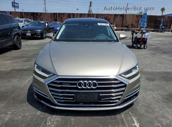 WAU8DAF85KN017647 2019 AUDI A8 Серый Вид спереди