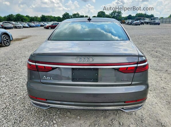 WAU8DAF86KN016314 2019 AUDI A8 Серый Вид сзади