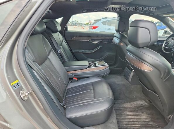 WAU8DAF86KN016314 2019 AUDI A8 Серый Вид задних сидений