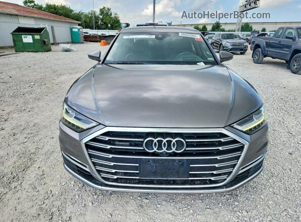 WAU8DAF86KN016314 2019 AUDI A8 Серый Вид спереди