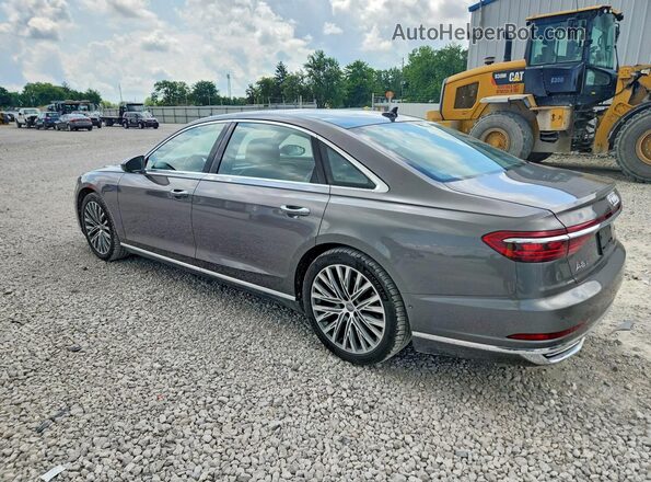 WAU8DAF86KN016314 2019 AUDI A8 Серый Задняя левая четверть