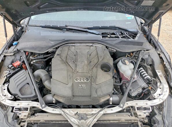 WAU8DAF88KN019800 2019 AUDI A8 Черный Вид задней части салона