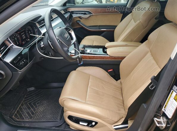 WAU8DAF88KN019800 2019 AUDI A8 Черный Вид салона спереди