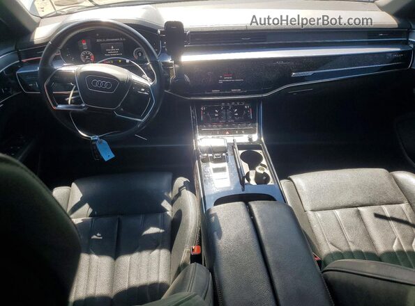 WAU8DAF89MN021980 2021 AUDI A8 White Widok deski rozdzielczej