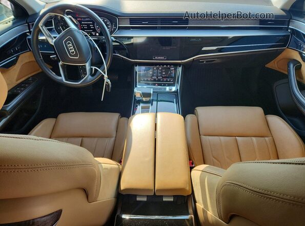 WAU8EAF88LN003076 2020 AUDI A8 White Widok deski rozdzielczej