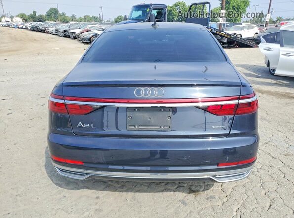 WAU8EAF88LN014580 2020 AUDI A8 Синий Вид сзади