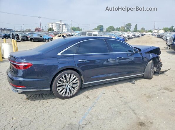 WAU8EAF88LN014580 2020 AUDI A8 Синий Задняя правая четверть