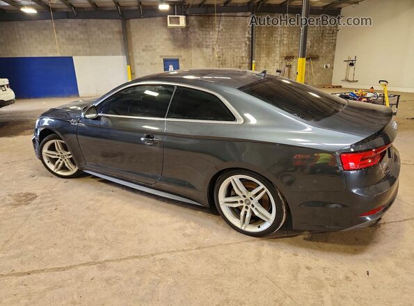 WAU8NAF54JA006891 2018 AUDI A5 Серый Задняя левая четверть