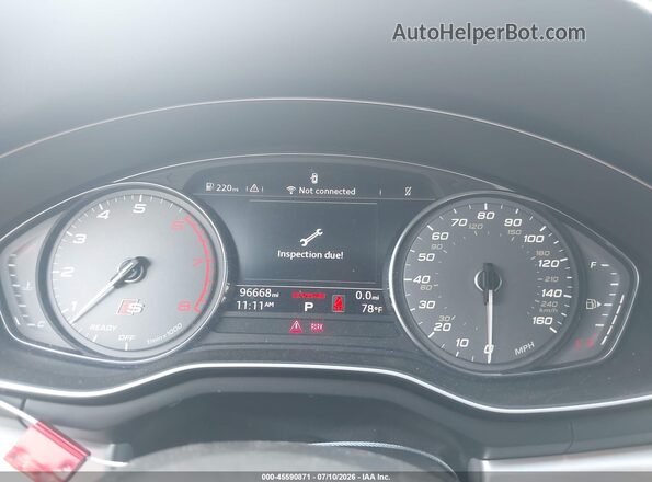 WAUA4AF46KA110053 2019 AUDI S4 Green Вид задніх сидінь