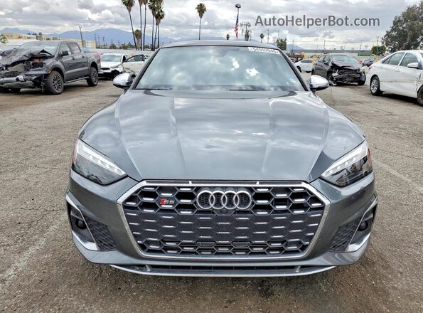 WAUA4CF56NA028154 2022 AUDI S5 Gray წინა ხედი