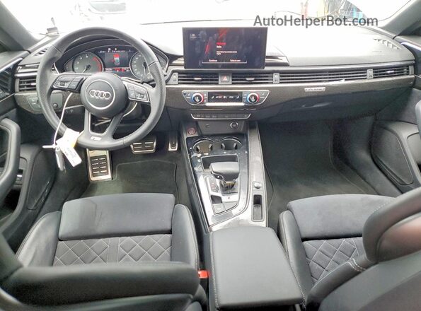 WAUA4CF56NA028154 2022 AUDI S5 Gray წინა პანელის ხედი