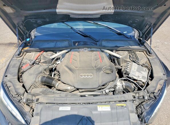 WAUA4CF56NA033225 2022 AUDI S5 Серый Вид задней части салона