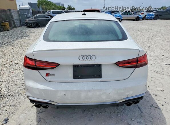 WAUA4CF5XSA003902 2025 AUDI S5 White Вид ззаду