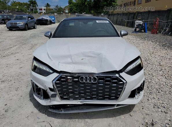WAUA4CF5XSA003902 2025 AUDI S5 White Вид спереду
