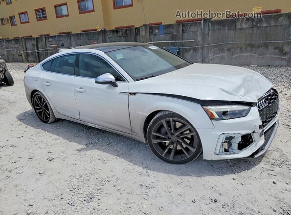 WAUA4CF5XSA003902 2025 AUDI S5 White Передня права чверть