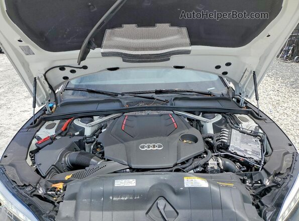 WAUA4CF5XSA003902 2025 AUDI S5 White Вид задньої частини салону