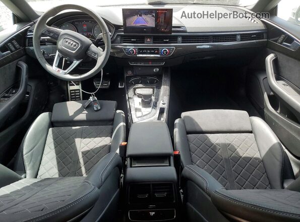 WAUA4CF5XSA003902 2025 AUDI S5 White Вид панелі приладів