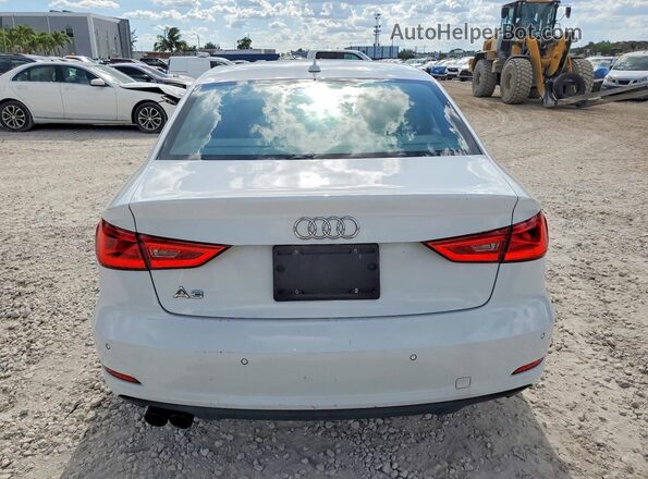 WAUA7GFF0G1070250 2016 AUDI A3 Белый Вид сзади