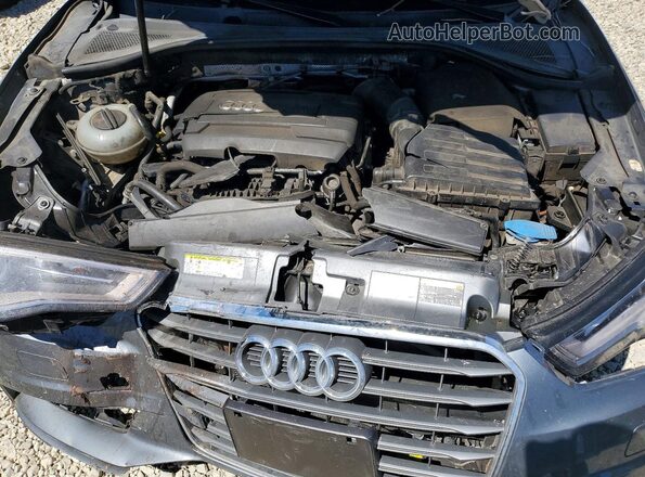 WAUA7GFF1G1020148 2016 AUDI A3 Gray Widok wnętrza z tyłu