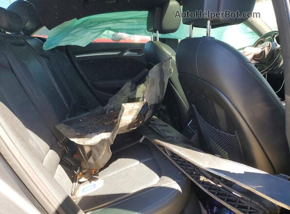 WAUA7GFF1G1020148 2016 AUDI A3 Gray Widok tylnych siedzeń