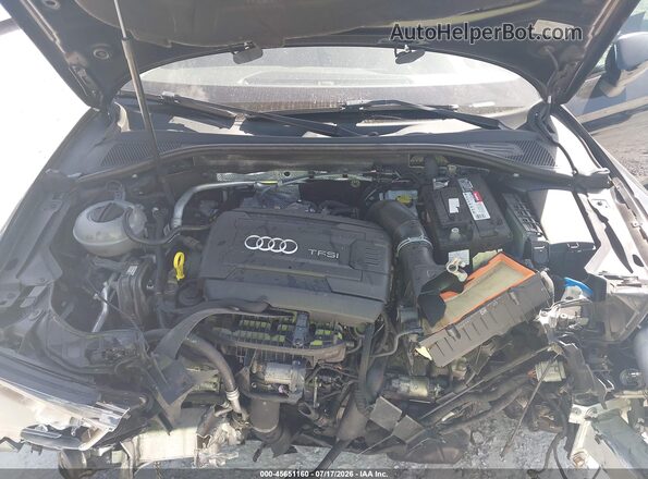 WAUA7GFF1G1101103 2016 AUDI A3 Black Widok z tyłu
