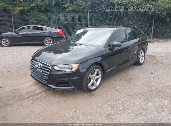 WAUA7GFF2G1060836 2016 AUDI A3 Black Передня ліва чверть