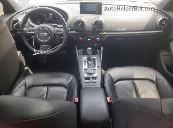 WAUA7GFF2G1117875 2016 AUDI A3 Black Dashboard view