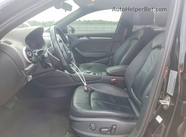 WAUA7GFF2G1117875 2016 AUDI A3 Black Front interior view