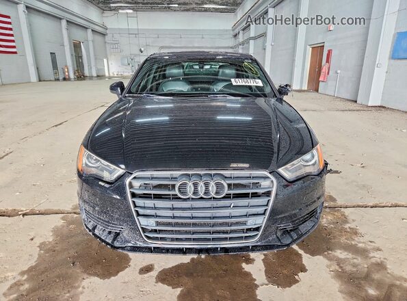 WAUA7GFF2G1117875 2016 AUDI A3 Black Front view