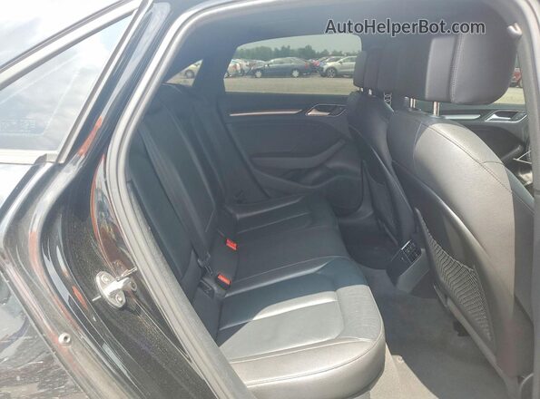 WAUA7GFF2G1117875 2016 AUDI A3 Black Rear seats view