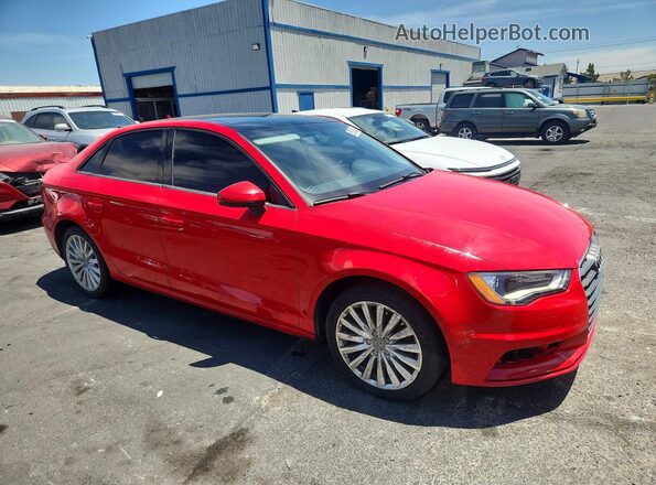 WAUA7GFF3G1031832 2016 AUDI A3 Red წინა მარჯვენა