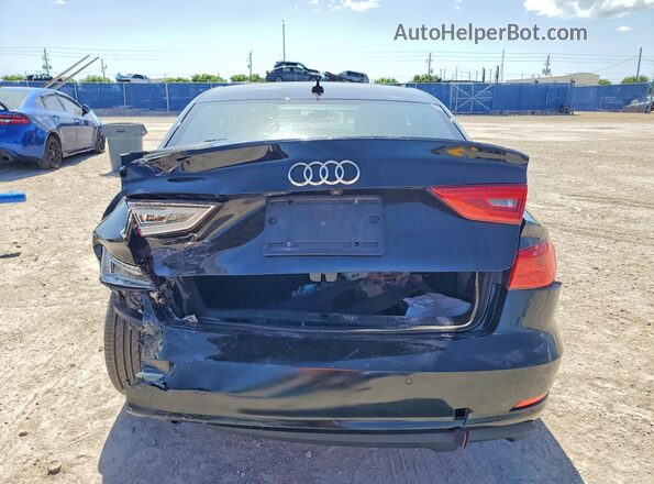 WAUA7GFF4G1003604 2016 AUDI A3 Black Widok z tyłu