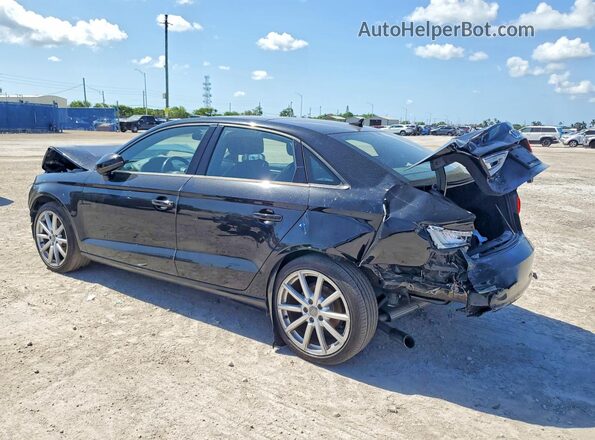 WAUA7GFF4G1003604 2016 AUDI A3 Black Tył lewy