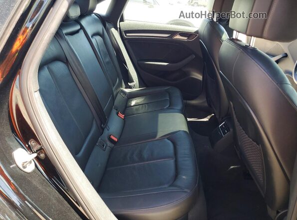 WAUA7GFF4G1003604 2016 AUDI A3 Black Widok tylnych siedzeń