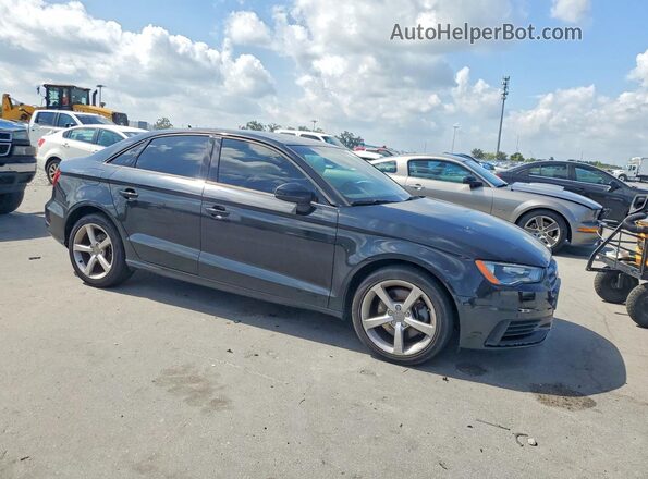 WAUA7GFF6G1010859 2016 AUDI A3 Черный Передняя правая четверть