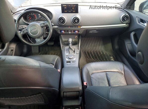 WAUA7GFF6G1010859 2016 AUDI A3 Черный Вид панели приборов
