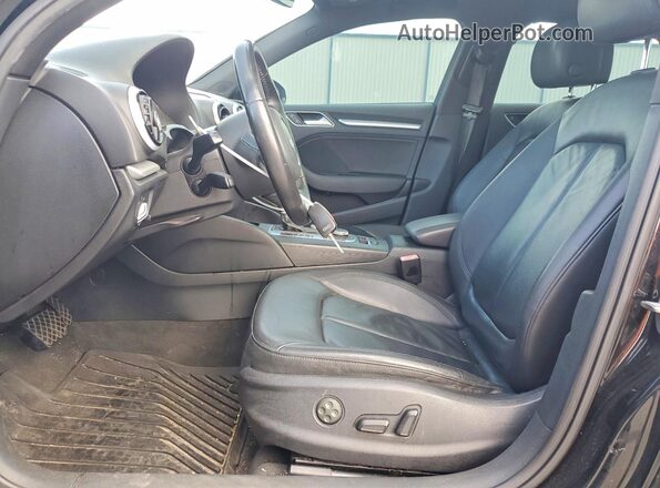 WAUA7GFF6G1010859 2016 AUDI A3 Черный Вид салона спереди