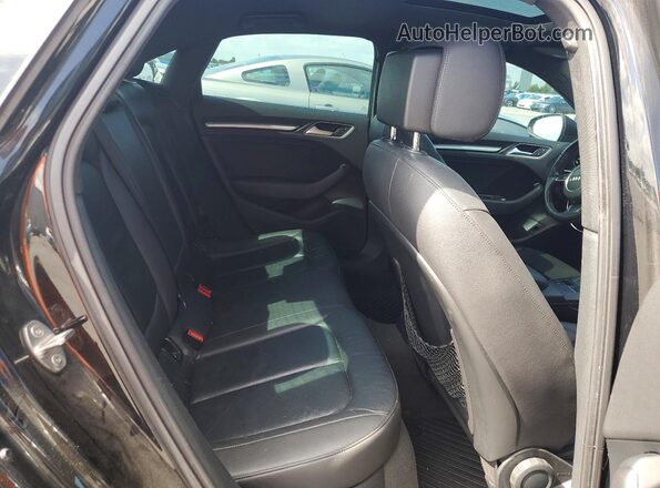 WAUA7GFF6G1010859 2016 AUDI A3 Черный Вид задних сидений