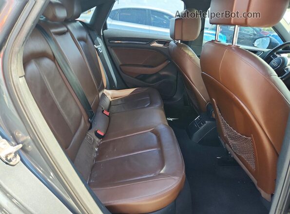 WAUA7GFF6G1067031 2016 AUDI A3 Gray Հետևի նստատեղերի տեսք